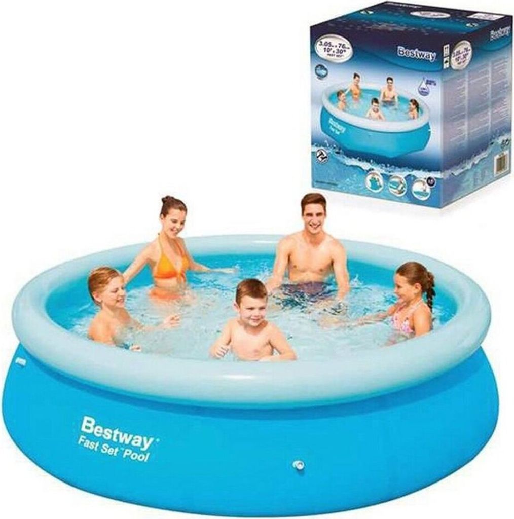 Bestway Fast Set Aufblasbarer Swimmingpool Rund 305x76 cm Produktbild 26