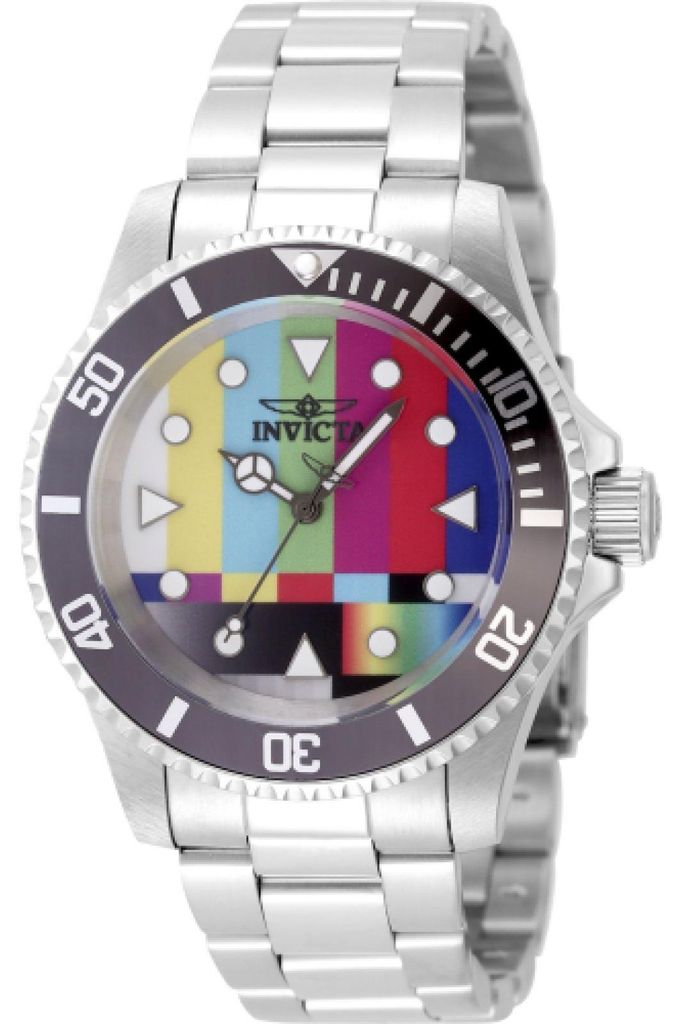 INVICTA Pop Art 49061 Herrenuhr - Quarzwerk - Edelstahl mit Produktbild 