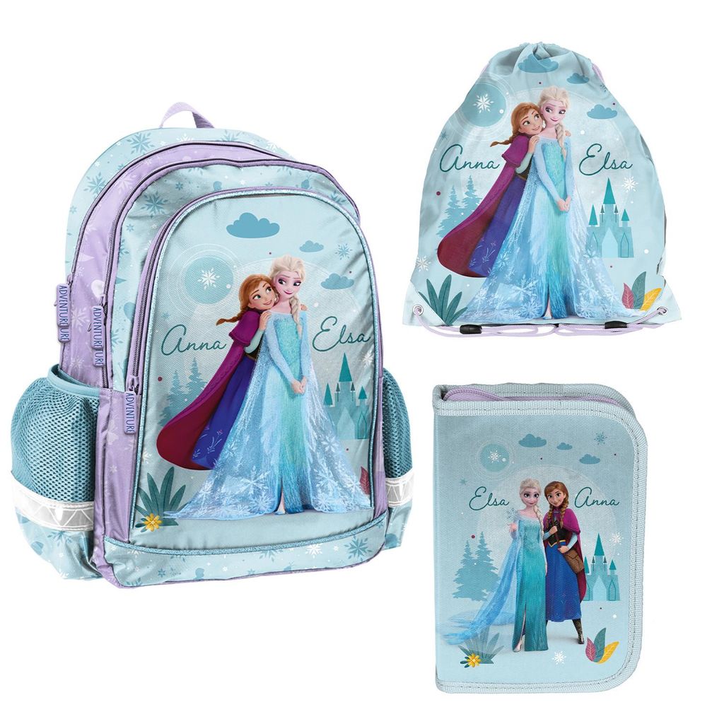 Frozen Paso Schulset, Rucksack mit zwei Fächern, Produktbild 