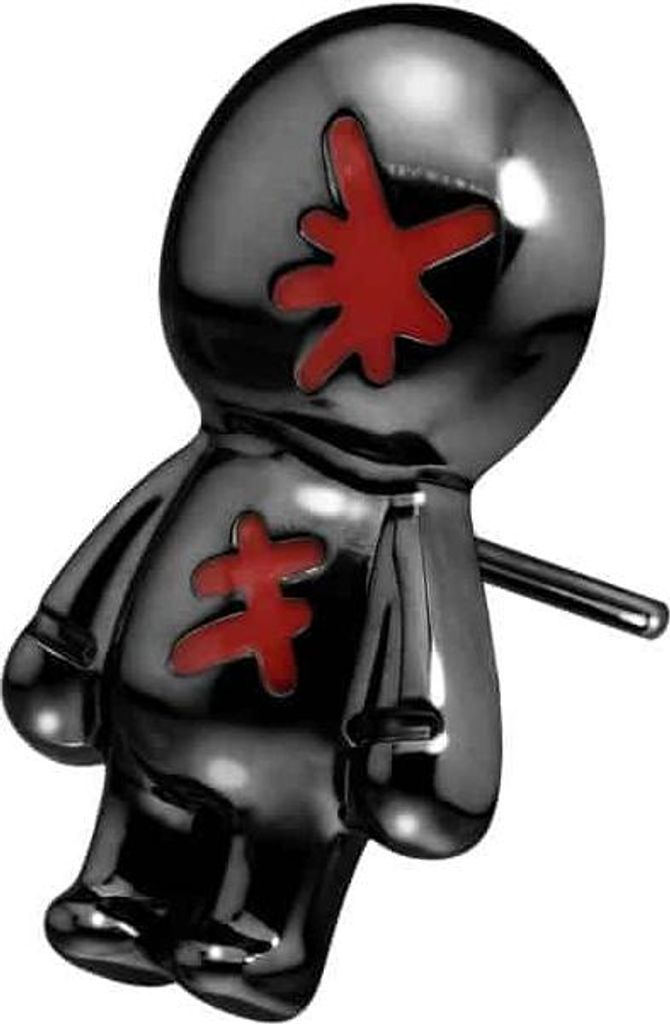 Piercing-Zubehör Titan Aufsatz mit Push Pin PUPPE