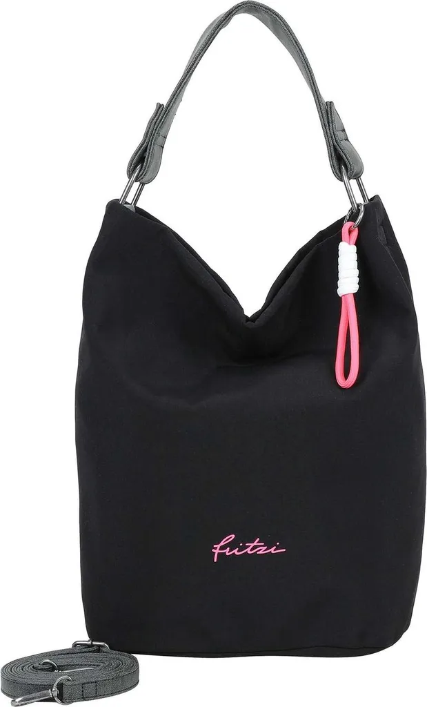 Recensione Lea Hobo Black Fritzi aus Preußen: Borsa Tracolla Robusta