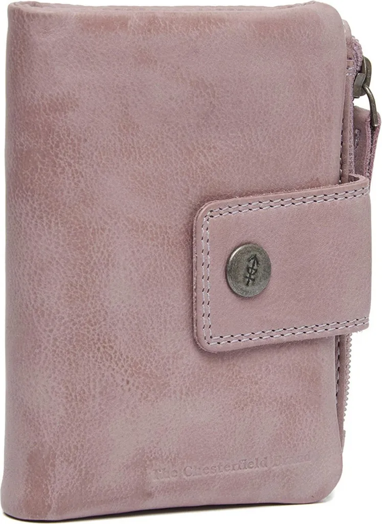 Porte-monnaie Mavona de The Chesterfield Brand en cuir lilas