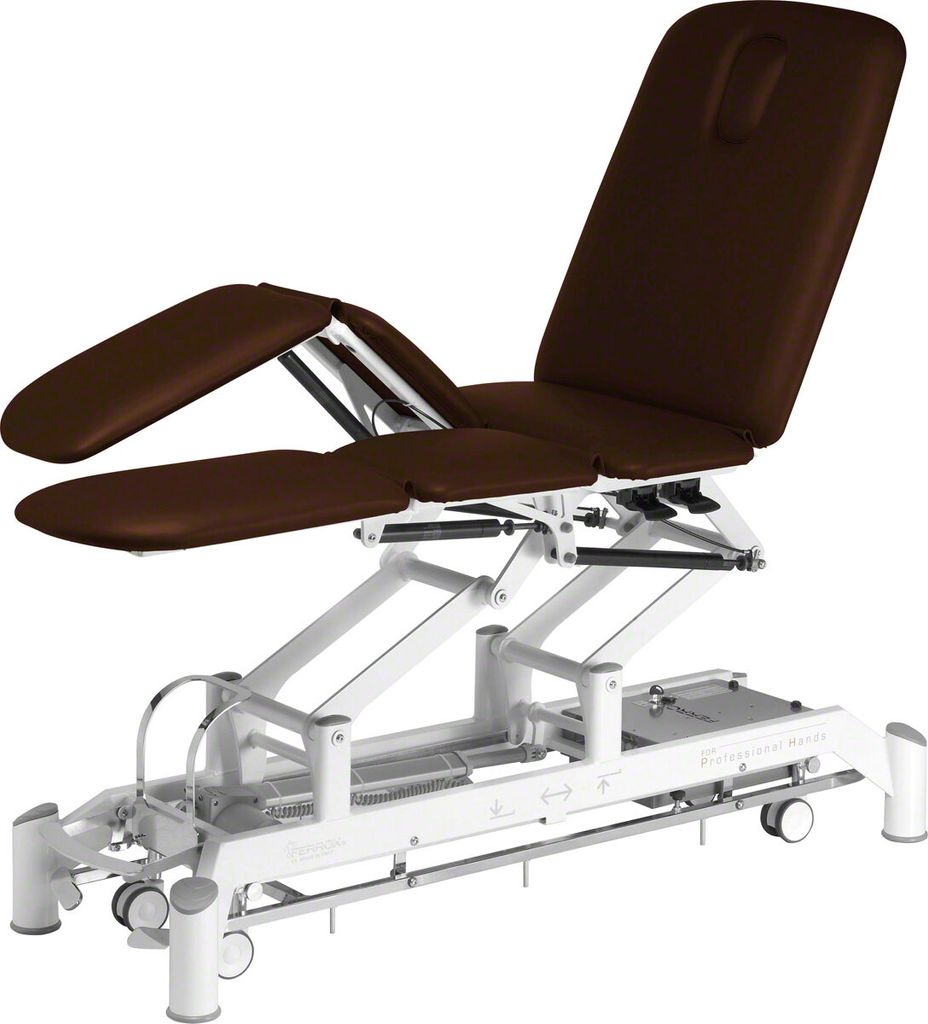 Ferrox Therapieliege Chagall 6 Neo mit Radhebesystem und Rundumschaltung