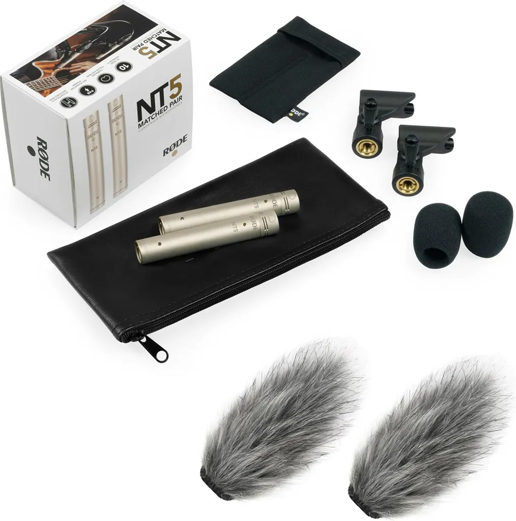 Rode NT5 MP Micros Idéaux pour Enregistrement Guitare et Overheads