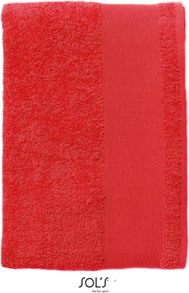SOLs 89009 | Bath Sheet Bayside | 100 x 150 cm - Farbe: Red - Größe: 100 x 150 cm