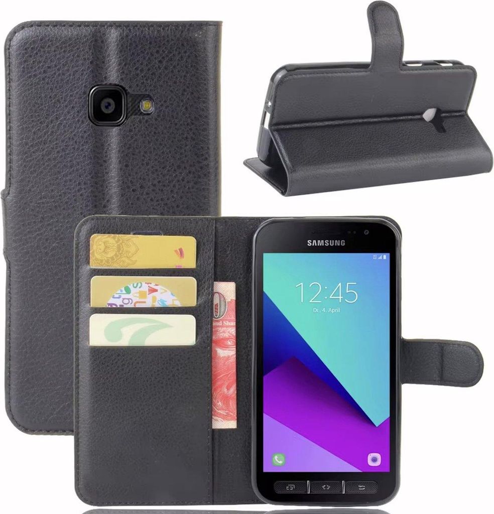 Custodia nera compatibile con Samsung Galaxy Xcover 4, Immagine del prodotto 