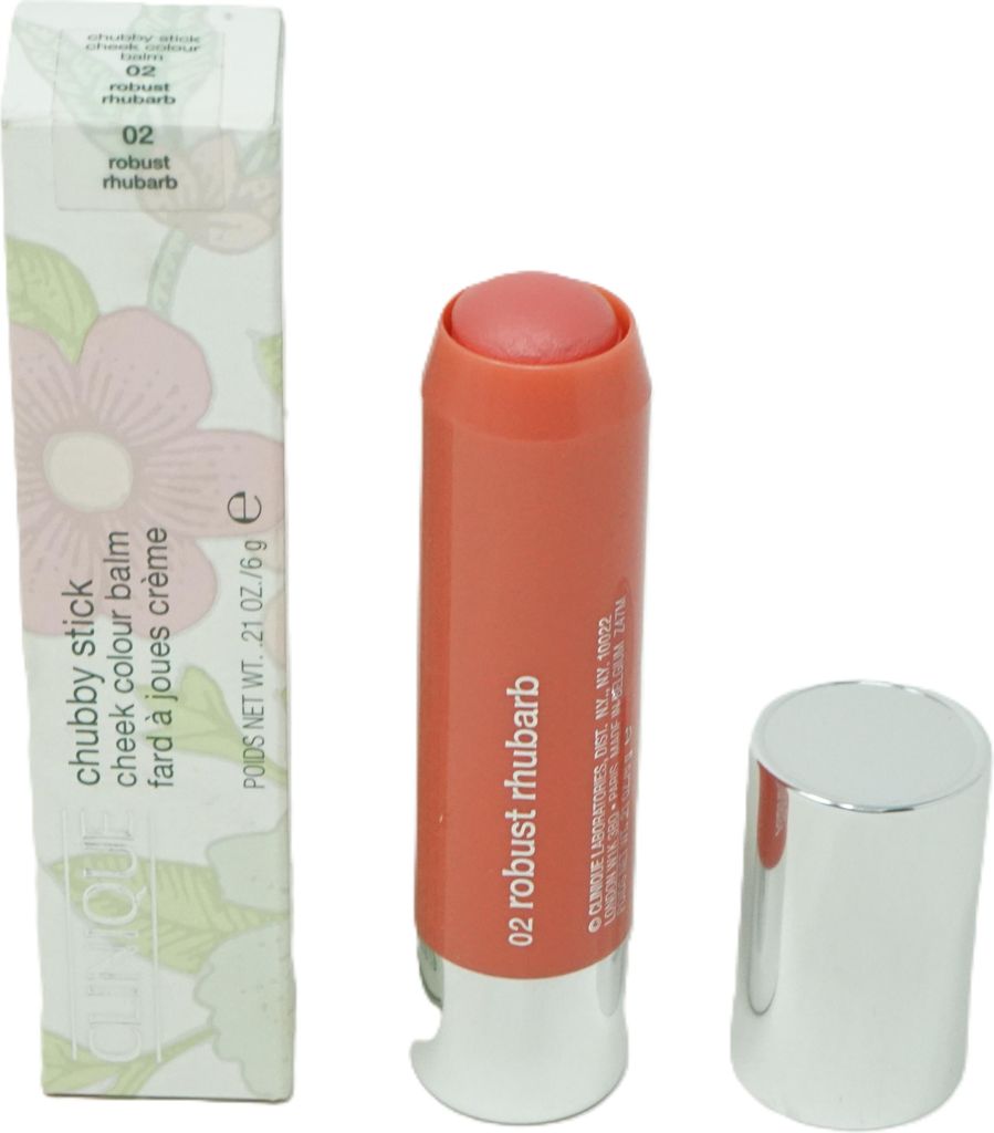 Clinique Chubby Stick Cheek Colour Balm 02 Robust Rhubarb