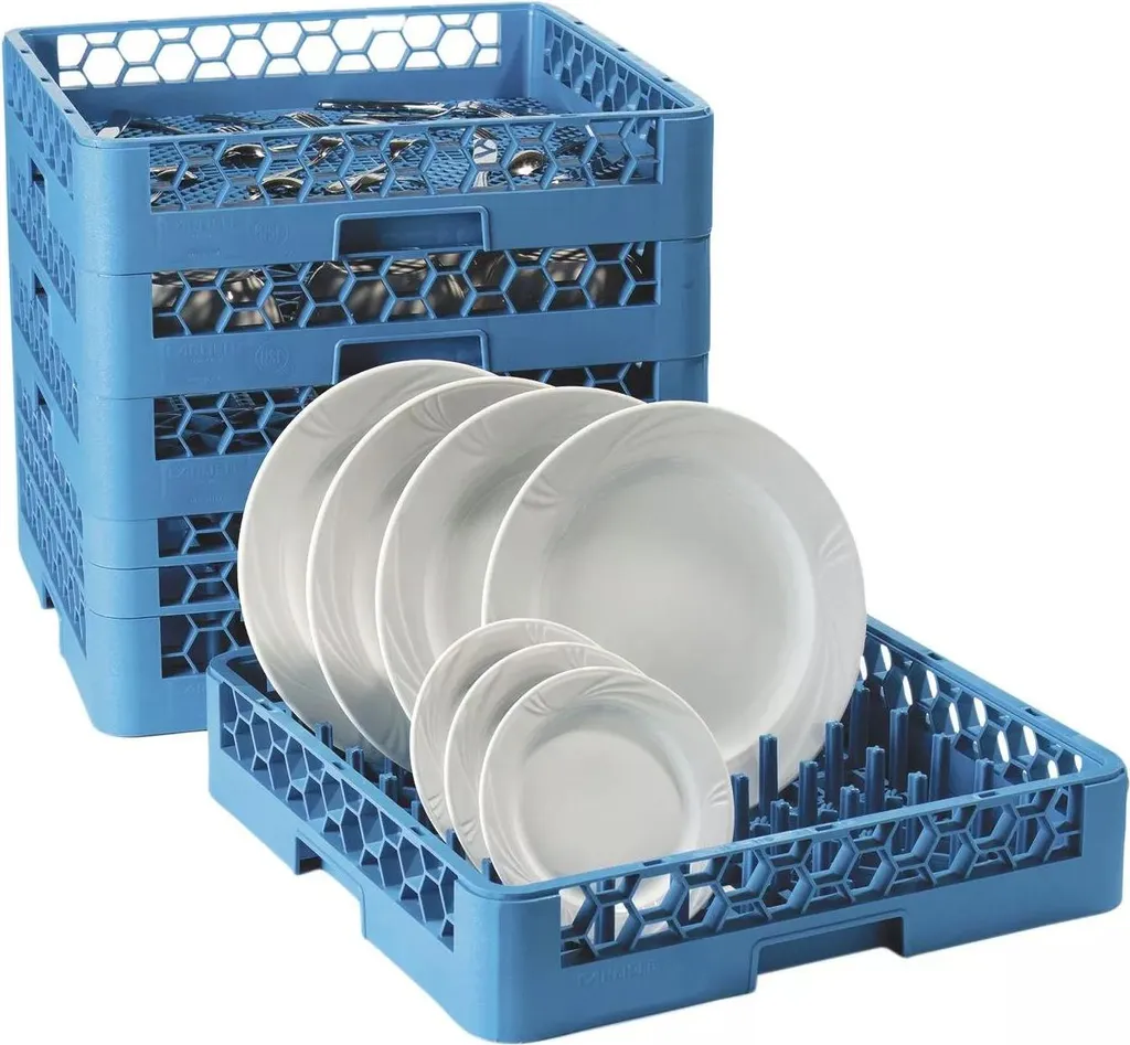 Panier à 36 compartiments pour verres de 68 mm Carlisle robuste et sûr