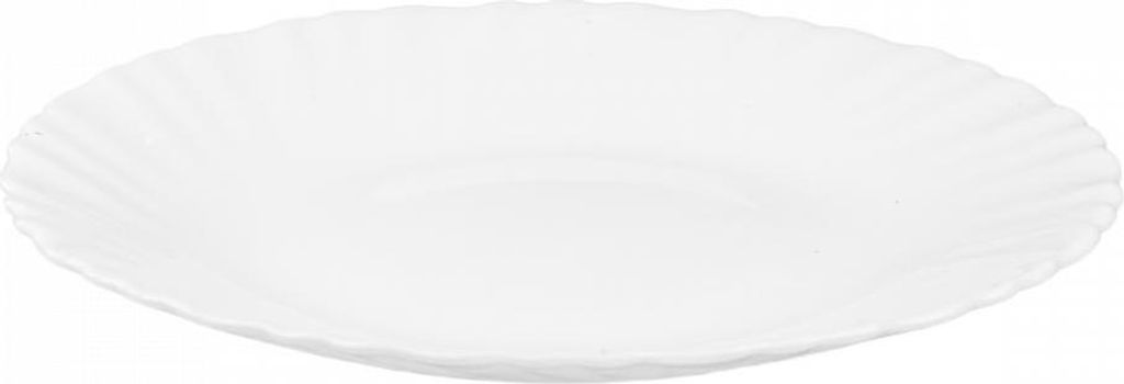 Dezertný tanier z bieleho tvrdeného skla Carbo 19 cm Obrázok produktu 