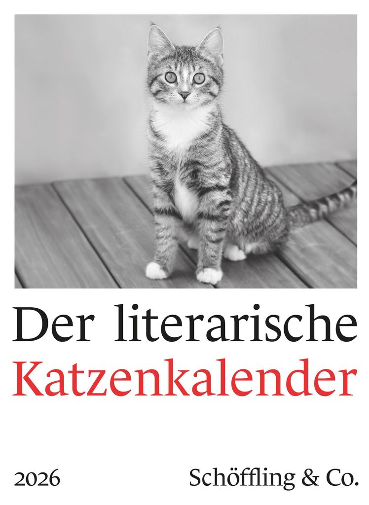 Bachstein, J: Der literarische Katzenkalender 2026 Produktbild 