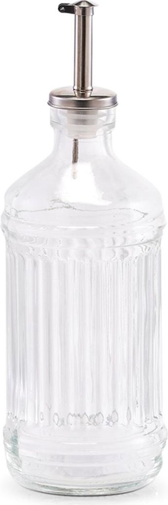 zeller Essig-/Ölflasche NOSTALGIE DH 7.80x24 cm weiß Produktbild 