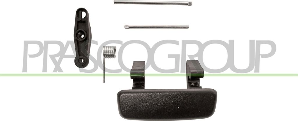PRASCO DS9608801 Türgriff Hinten Rechts Schwarz