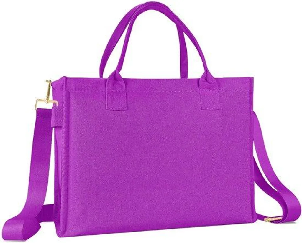 Sac fourre-tout en toile Canvas résistant, grand volume et bandoulière