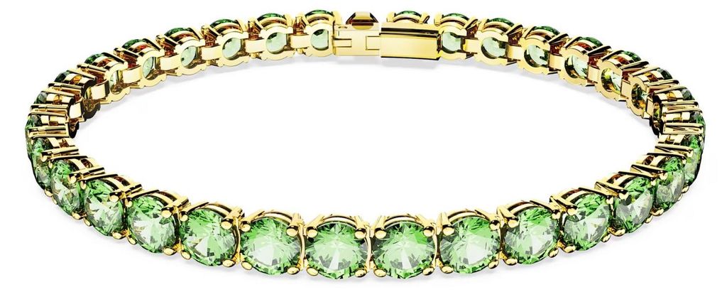 Swarovski Uni Tennis Armband grün Matrix 5658849 Produktbild 