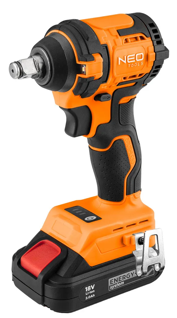NEO TOOLS Clé à choc sans fil 350 Nm Brushless pour Pro et Particulier