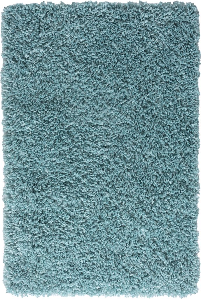 MY-RUG Teppich, Hochflorteppich Shaggy Star, 90x60, hellblau, leicht glänzend, extra flauschig, Rechteckig