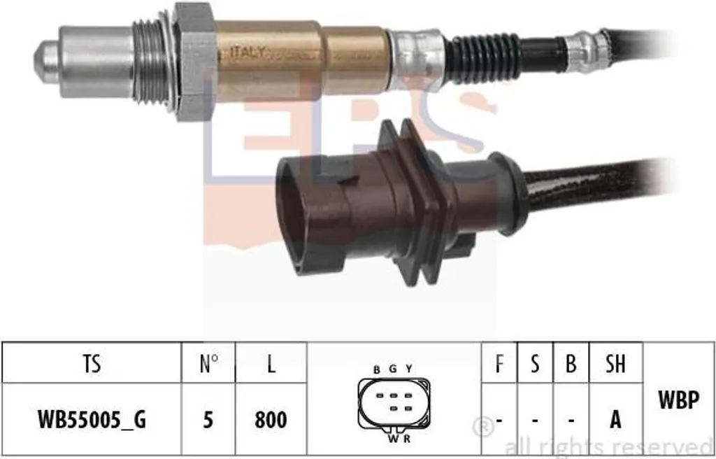 Sonde lambda OE DX239F472BB pour F-Type et XF | EPS 1 998 568