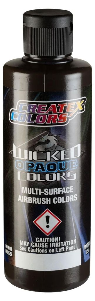 Wicked W093 - Opaque Black Oxide 120ml - Airbrush Farbe - CREATEX 126093