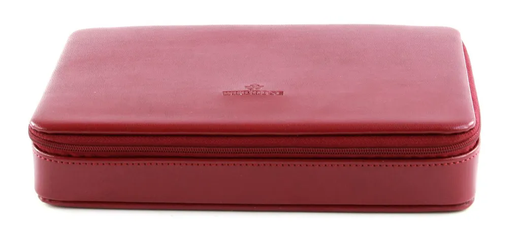 WINDROSE Merino Charmbox Red - Scatola Gioielli Professionale Rossa