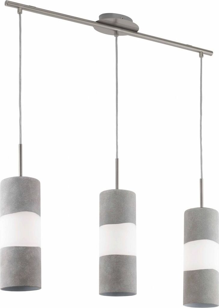 Pendellampe Glaslampe Beton Hängelampe Leuchte Lampe Pendel Produktbild 