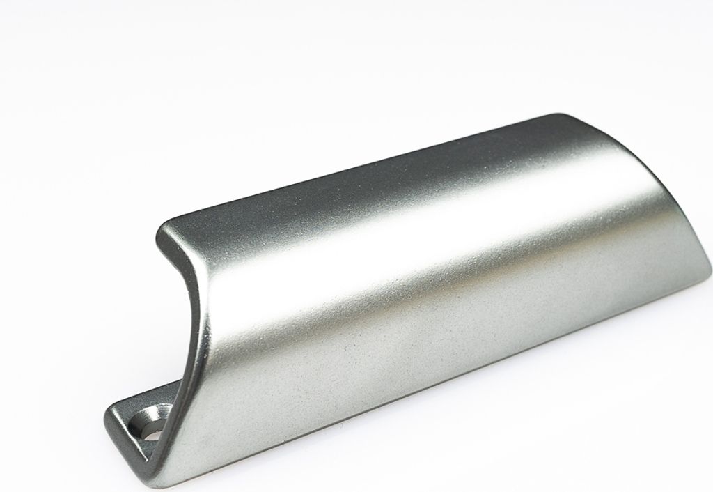Balkontürgriff 6010 (Oberfläche: F9 Aluminium Stahl) Produktbild 
