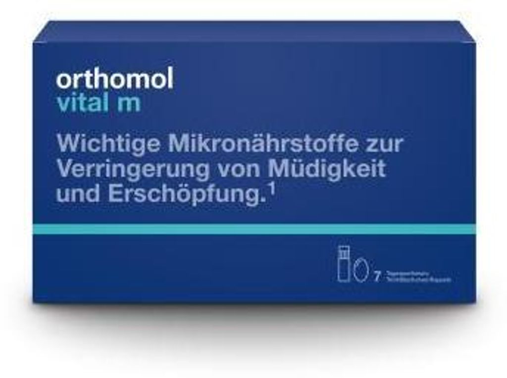 Orthomol Vital M Trinkfläschchen/kaps.Kombipack. 7 St