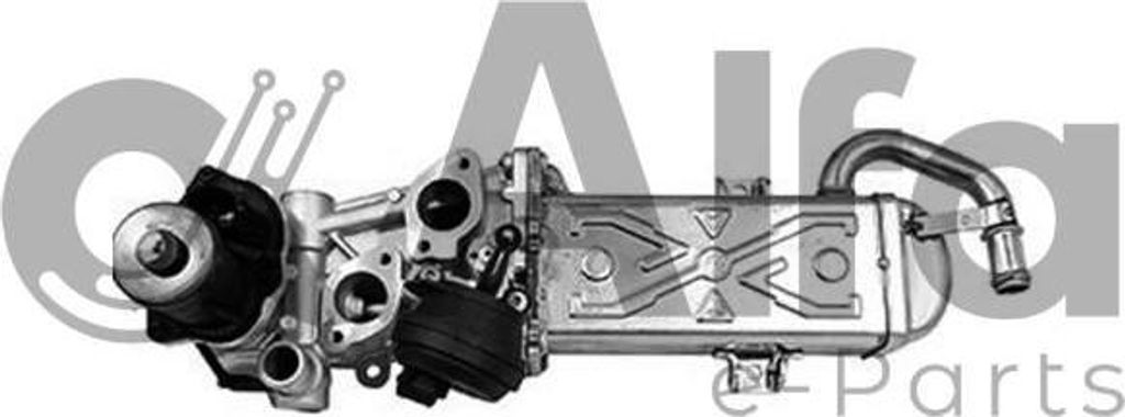 Alfa e-Parts AF07749 Ventil, AGR-Abgaskontrolle OE 03L131512DQ kompatibel mit A3 8P, Q3, TT, Alhambra, Altea, Altea XL, Leon, Octavia, Superb, Yeti...