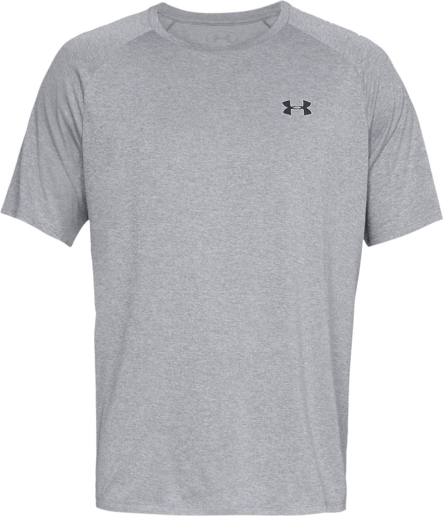 UNDER ARMOUR Tech 2.0 Trainingsshirt Herren 036 - steel light heather/black XS