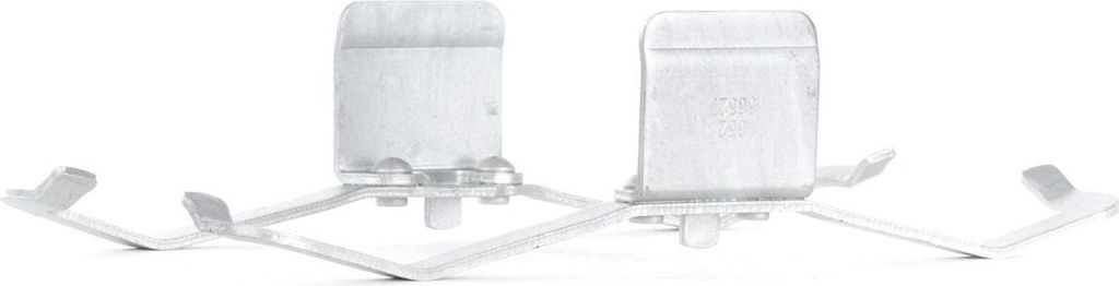 2x JP GROUP 1163651110 Zubehörsatz Scheibenbremsbelag Vorne für VW GOLF VI (5K1) Golf V Schrägheck (1K1) Passat Variant (3C5) Golf V Variant (1K5)
