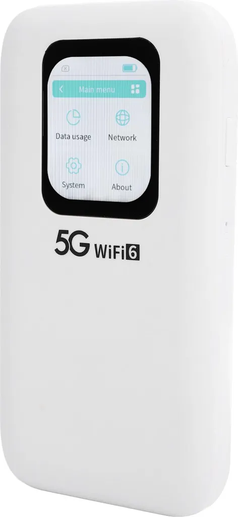 Routeur WiFi de Poche 5G WiFi 6 Portable pour 16 Appareils Simultanés