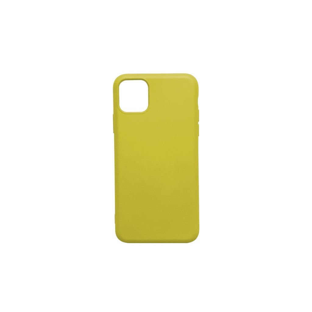 Schutzhülle für Apple iPhone 11 Pro Handy Hülle Gelb Slim Cover Smartphone Case