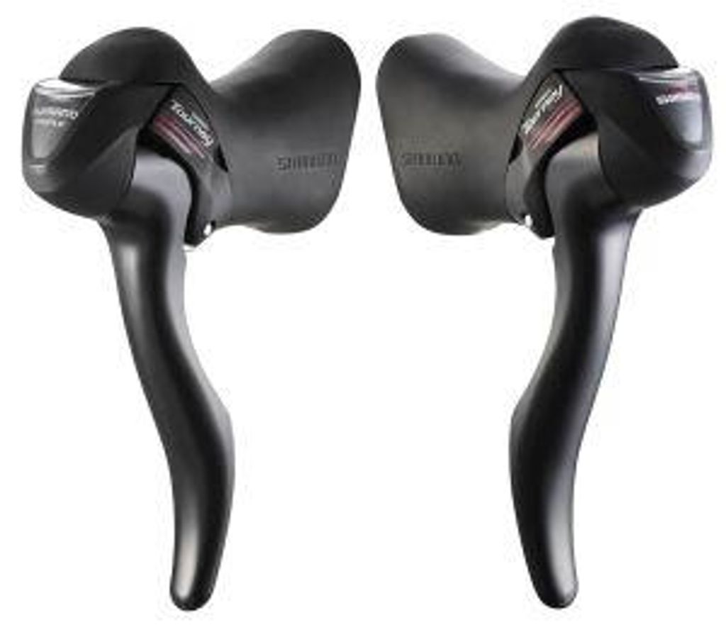 SHIMANO Tourney ST-A073, Hebelpaar 3x7-fach, schwarz, Dual Produktbild 