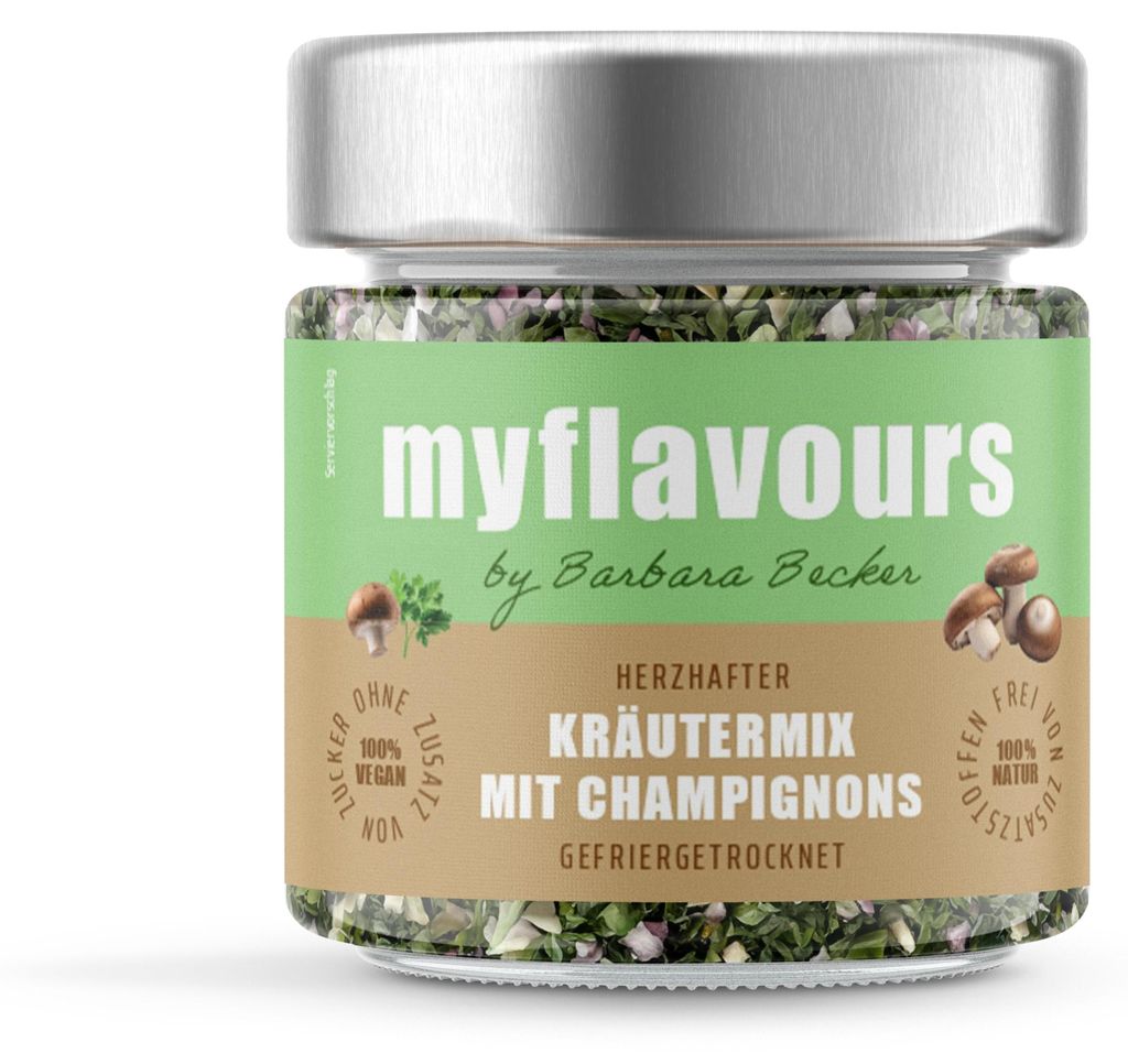 myflavours by Barbara Becker Kräutermix mit Champignons 11g Produktbild 
