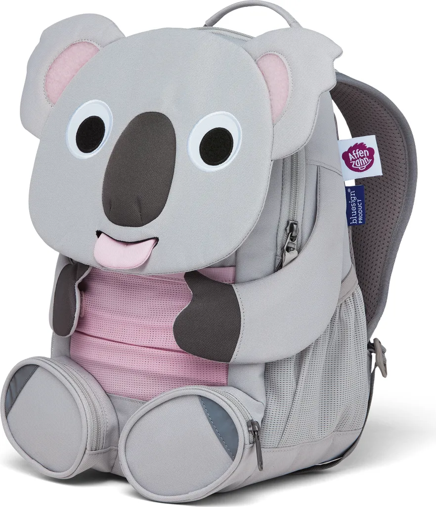 Petit Sac à Dos Koala Affenzahn Gris pour Sorties et Maternelle - 4