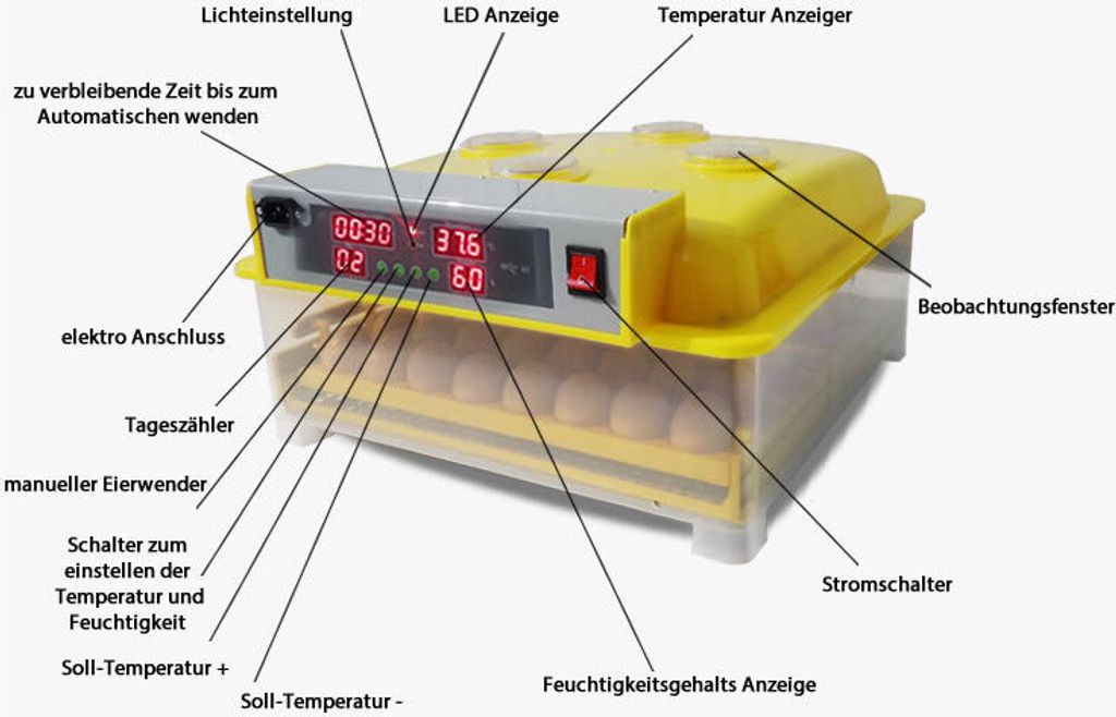 Melko inkubátor plne automatický inkubátor povrchový Obrázok produktu 8