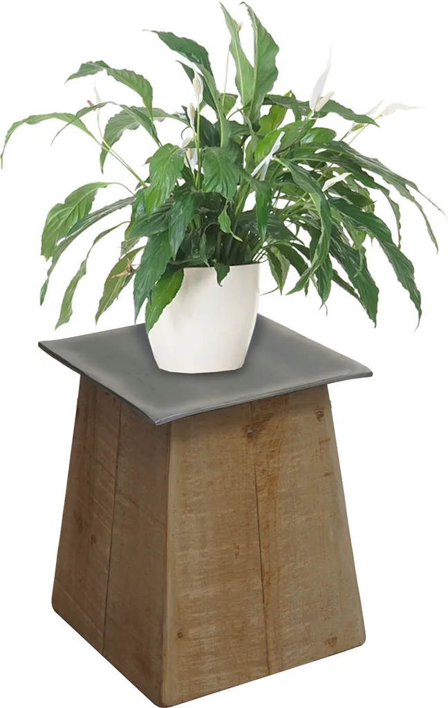 Table d'appoint stable en bois massif pour stabiliser vos objets - 6