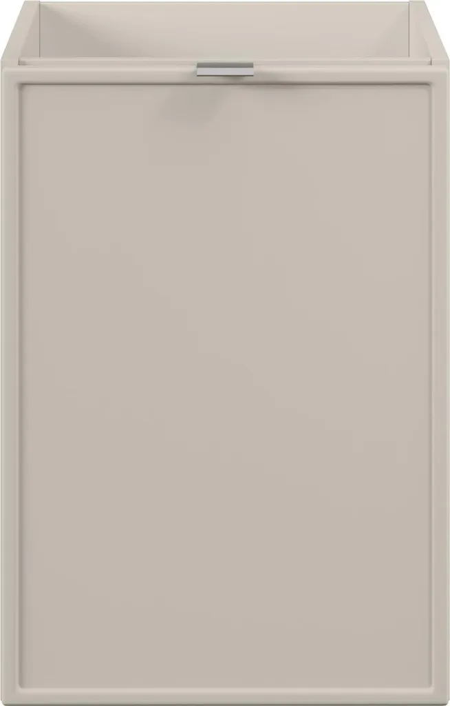 Solution gain de place : armoire sous plan 40 cm avec panier à linge mat