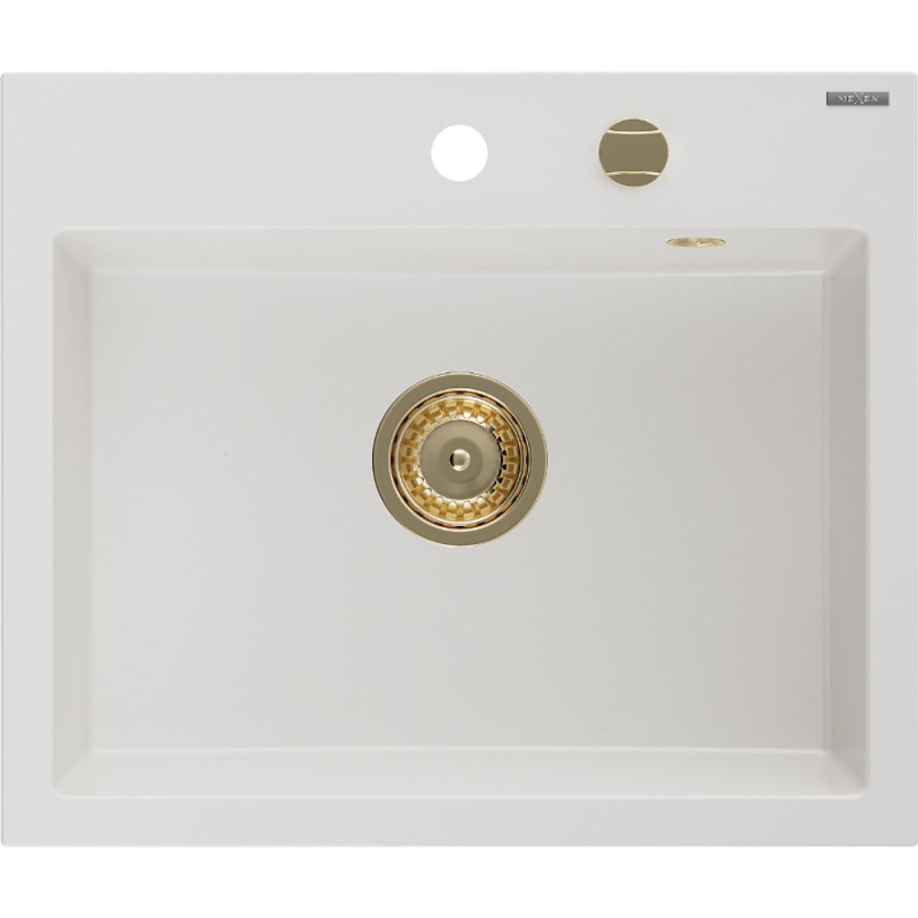 Mexen Oscar zlewozmywak granitowy 1-komorowy 580 x 490 mm, Zdjęcie produktu 