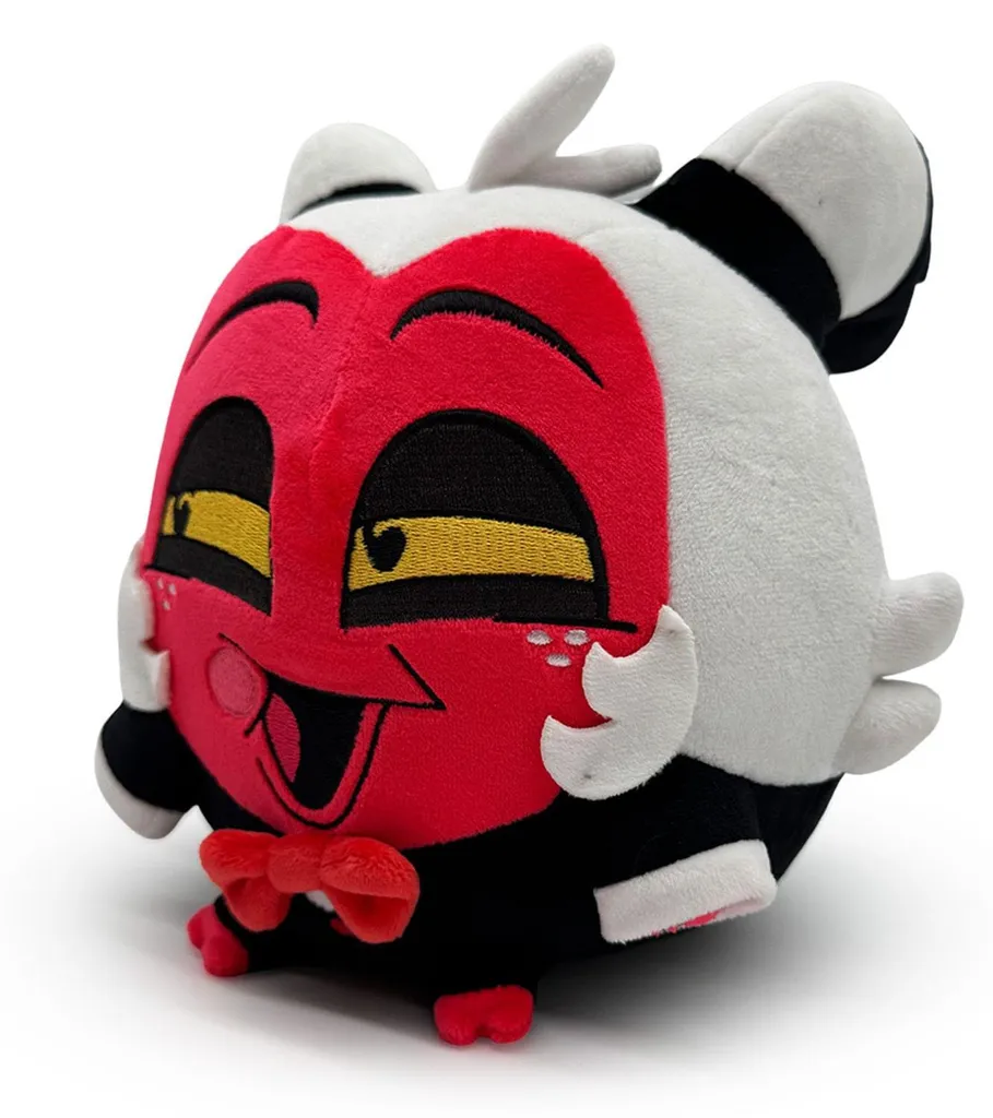 Moxxie Helluva Boss Stickie 15 cm - Peluche Douce avec Base Magnétique