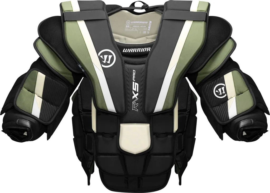 Plastron de Gardien de Hockey Warrior X5 Pro Senior pour Adulte en M