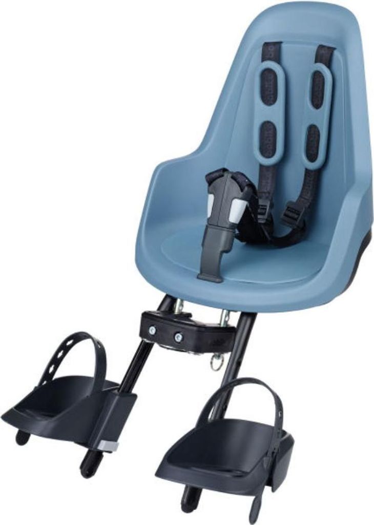 bobike Fahrrad-Sicherheitssitz für Kinder ONE Mini, Citadel Blue