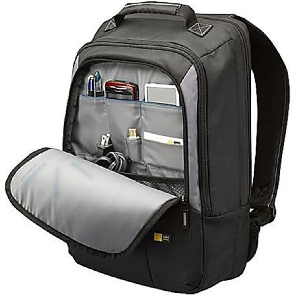 Value Backpack 17" noir, sac PC grand format robuste avec protection - 6