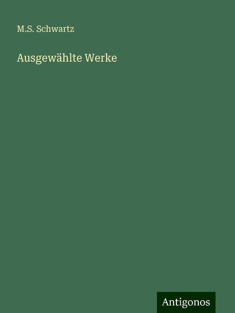 Ausgewählte Werke