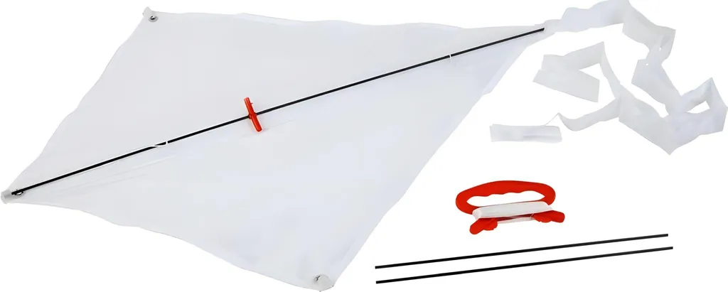 Petit Cerf-volant Dragon pour Enfant Blanc 60x50 cm Knorr Prandell