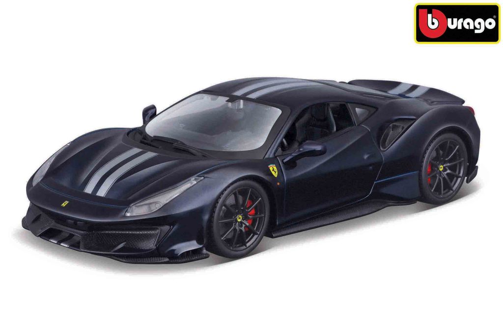 Bburago 18-26026B - 1:24 Race & Play Ferrari 488 Pista blau Obrázek produktu 