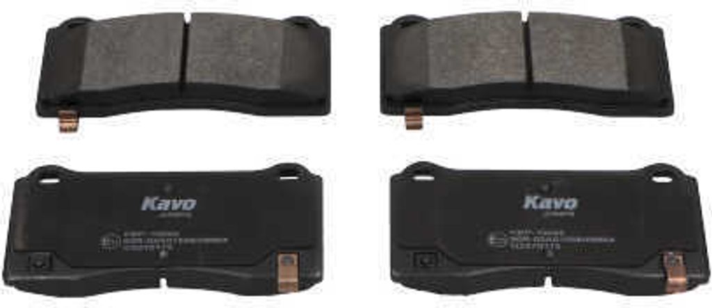 KAVO PARTS Bremsbeläge Satz Vorne Bremsklötze für TESLA Model Y (5YJY) KBP-10045