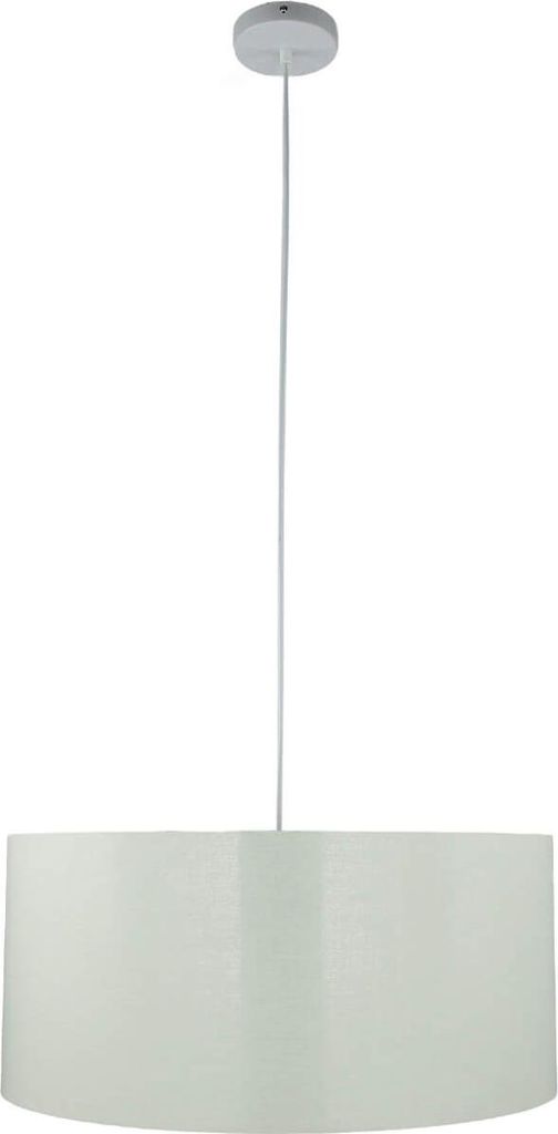 Wohnliche Hängeleuchte AMARA Creme Gold Stoff rund Ø55cm Velours Optik Schlafzimmer Wohnzimmer Hängelampe