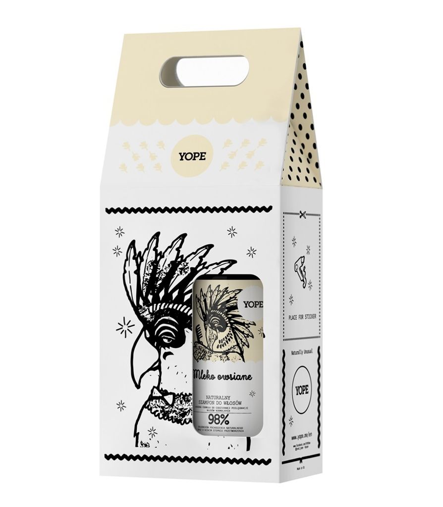 YOPE Oat Milk Gift Set Shampoo 300ml and Hair Conditioner 170ml