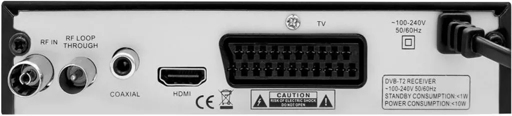 Décodeur TNT HD Sencor SDB 5007T Tuner Terrestre pour TV et Moniteur - 3