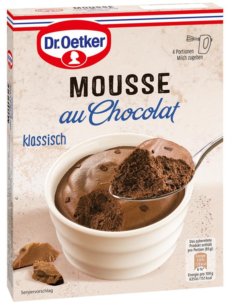 Oetker Čokoládová pěna 0,092 kg Obrázek produktu 
